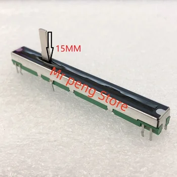  1 шт. 75 мм прямой слайд-потенциометр 10-контактный A10K EPM Аудио микшер двойной фейдер