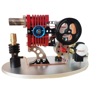 1 шт. коромысло Стирлинг Двигатель Генератор Модель Научный эксперимент Развивающая игрушка для мальчиков Подарок