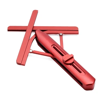 1 шт. Красный деревообрабатывающий угловой калибр Пильный стол Инструмент Универсальный деревообрабатывающий измерительный инструмент
