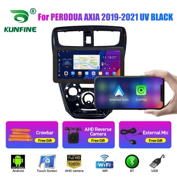 10,33 дюйма Автомагнитола для PERODUA AXIA 2019-21 2Din Android Восьмиядерный автомобильный стерео DVD GPS Навигационный плеер QLED Screen Carplay