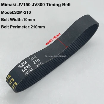 1PC Оригинальный ремень ГРМ S2m для Mimaki CJV150 CR Моторный ремень оси Y для Mimaki CJV300 JV300 JV150 S2M-210-10 мм Уплотнительное кольцо Маленький ремень