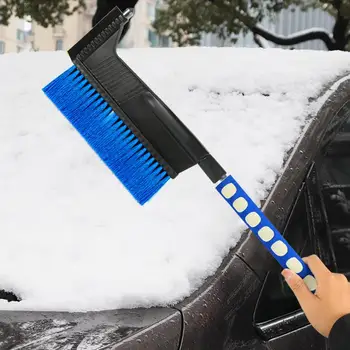 2-в-1 Выдвижная автомобильная щетка для снега и скребок для льда Выдвижная лопата для снега для легкой зимней чистки автомобиля Легкий снегоуборочный комбинезон