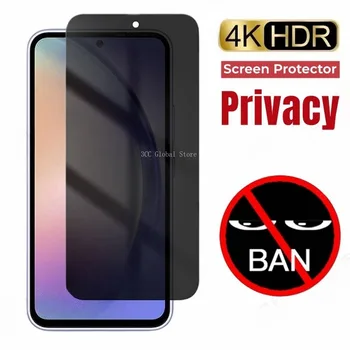 2 шт. Защитная пленка для экрана конфиденциальности для Samsung Galaxy A54 A34 A14 A73 A53 A33 A23 A13 A12 A02 A03 A04 S A72 A52 A32 Антишпионское стекло