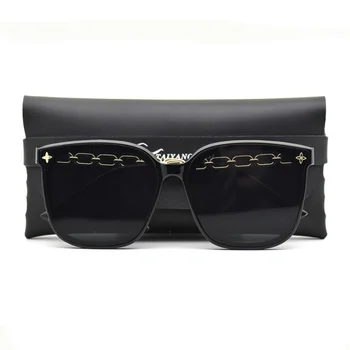 2023 Новые квадратные солнцезащитные очки для женщин и мужчин Мода Роскошный бренд Солнцезащитные очки в большой оправе Винтажные женские очки UV400 Oculos de sol