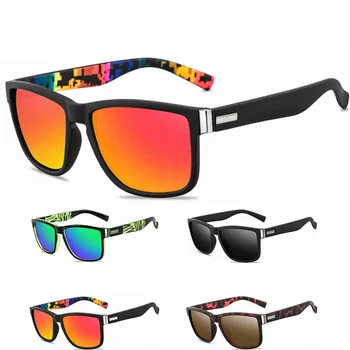 2023 Новые поляризованные солнцезащитные очки UV400 Женские спортивные велосипедные очки на открытом воздухе Модные очки Классические квадратные мужские солнцезащитные очки