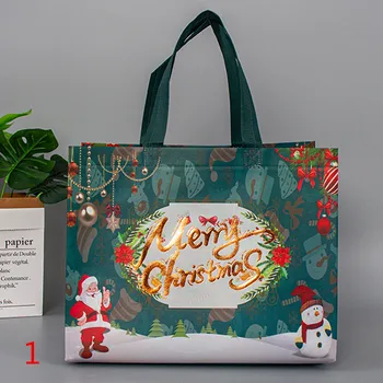 2024 Новый год Рождество Нетканый материал Большие сумки Конфеты Подарочная упаковка Санта-Клаус Детский праздник Счастливый год Вечеринка Сувениры