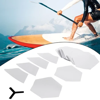 22 шт. Доска для серфинга Clear Deck Grip Pad Тяга Surfpad Нескользящие наклейки DIY Доска для серфинга Clear Deck Grip Pad Доска для серфинга Clear Deck