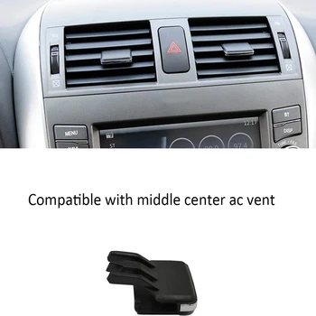 2X Зажимы для выходного отверстия переднего центрального вентиляционного отверстия, ремкомплект для Toyota Corolla 2009-2013