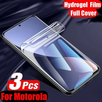 3PCS HD Защитная пленка для экрана Motorola Moto E32s E32 E40 E30 E20 E7i E7 E6s E6 Plus Z4 Z3 Power Play Z2 Force Гидрогелевая пленка
