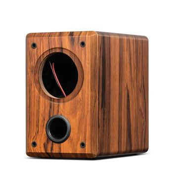 4-дюймовый динамик пустой деревянный сабвуфер пассивный DIY полночастотный HIFI Аудио Деревянный корпус Автомобильный динамик Шасси Дом