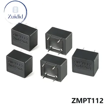 5 шт. / 1 шт. ZMPT112 Трансформатор 2 мА / 2 мА Мини прецизионный миниатюрный датчик тока и напряжения