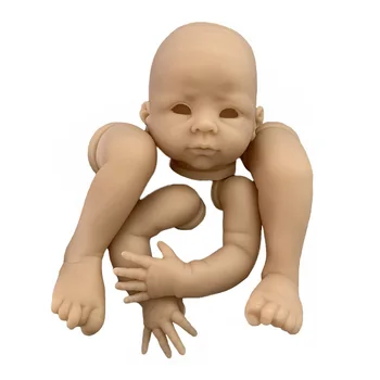 50 см Неокрашенные наборы кукол Reborn в разобранном виде Open Eyes DIY Пустые детали Набор ручной работы Bebe Reborn Sin Pintar