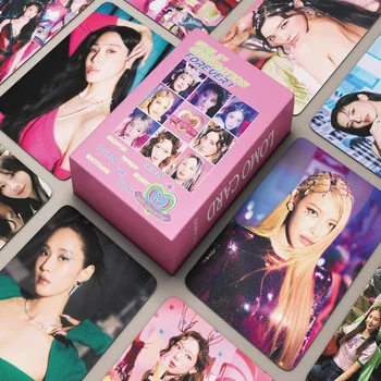 55Pcs/Set Kpop Forever1 Girls' Generation Lomo Card Новый альбом Фото Печать Карты Плакат Картинка Коллекция Поклонники Подарки