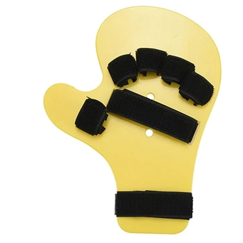 5X Ортопедические стельки для пальцев Гриф Гребок Рука Шина Тренировка Поддержка Для Обеих Рук
