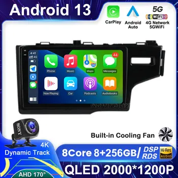 Android 12 Auto для Honda Jazz 3 2015 - 2020 Fit 3 GP GK 2013 - 2020 RHD Авто Радио Мультимедиа Видеоплеер Навигация Стерео GPS