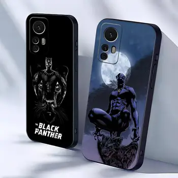 B-BlackS PantherS Чехол для телефона Xiaomi 13 11T 12 Lite Ultra Redmi Note 12 10 Pro POCO F4 F5 X5 Pro Чехол