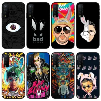 Bad Bunny X100PRE чехол для телефона VIVO Y95 Y93 Y31 Y20 V19 V17 V15 Pro X60 NEX Мягкий черный чехол для телефона