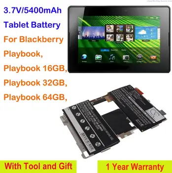 Cameron Sino 5400 мАч Аккумулятор для планшета 916TA029H, RU1,SQU-1001 для Blackberry Playbook, Playbook 16 ГБ, Playbook 32 ГБ, Playbook 64 ГБ