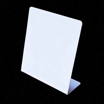 DIY Индивидуальная печать Пустая белая подставка NFC Дисплей Google Review Sign Следите за нами в Instagram Facebook Социальные сети Стенд