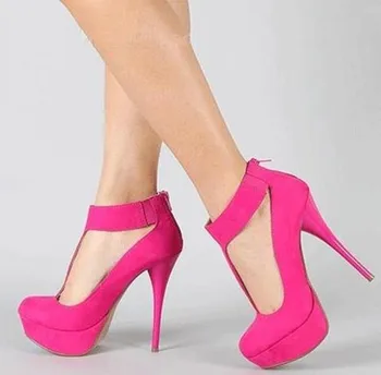 DIZHUANG туфли Модные женские туфли на высоком каблуке. Высота каблука около 12,5 см. Туфли-лодочки с круглым носком Банкетные туфли для показа мод. РАЗМЕР: 34-45
