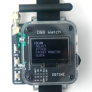 DSTIKE D&B WATCH (V4) Deauther & BAD USB ESP8266 Atmega32u4 Arduino Leonardo