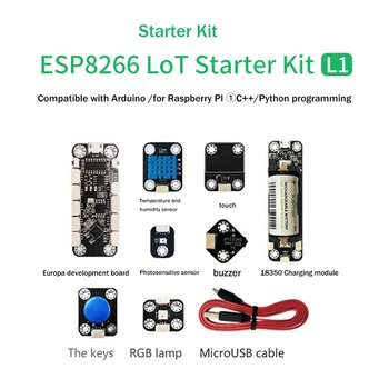 ESP8266 Модуль Wi-Fi Плата для разработки Micro-Python Набор для программирования IoT, совместимый с Arduino