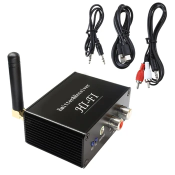 ESTD Беспроводной передатчик для музыки, длинный передатчик 2,4 ГГц и приемник с низкой задержкой от