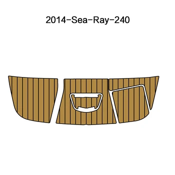 Eva Foam Лодка Противоскользящие самоклеящиеся коврики для SeaRay Sundeck 260 2010 Аксессуары