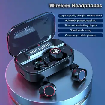 G05 Беспроводной наушник Bluetooth-совместимый 5.1 HiFi Звуковой эффект Компактная внутриканальная спортивная гарнитура с шумоподавлением для тренировок