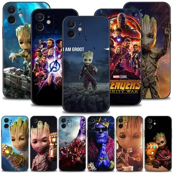 Guardians Marvel Avengers Силиконовый чехол для телефона для iPhone 15 14 13 12 11 Pro Max XS X XR 7 8 Plus Тонкие чехлы с мягким покрытием