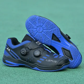 LEFUS 2024 Профессиональная теннисная обувь с быстрым кружевным дизайном Легкие кроссовки для бадминтона Противоскользящие волейбольные кроссовки