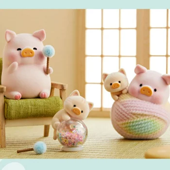 LuLu Piggy Catur Day Classic Series 3 Blind Box Kawaii Action Аниме Mystery Figure Toys Caixas Supresas Guess Bag Подарки на день рождения