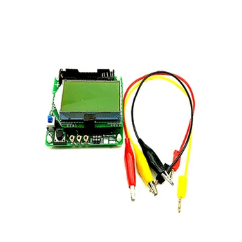 MG328 Тестер транзисторов для измерителя ESR Измеритель катушки индуктивности-конденсатора ESR DIY MG328 Многофункциональный с тестом