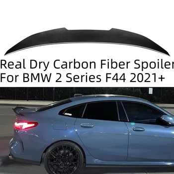 Real Dry Carbon Fiber Авто Задний Багажник Спойлер Губа Багажник Удлинитель Крыла Для BMW 2 Series F44 4 Door Coupe GC Gran 2021+