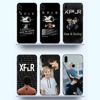 sam and colby XPLR чехол для телефона Xiaomi Redmi note 7 8 9 11 i t s 10 A poco f3 x3 E pro lite funda shell