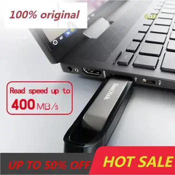 SanDisk CZ810 USB Flash Drive Высокоскоростной U-диск 400 МБ/с USB 3.2 256 ГБ флэш-накопитель 128 ГБ 64 ГБ USB 3.0 флэш-накопитель Флэш-накопитель