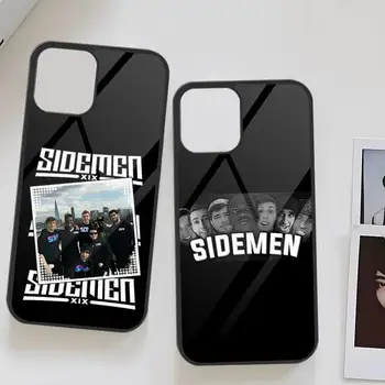 Sidemen SDMN Чехол для телефона ПК + TPU для Iphone Apple 12 Pro Max 11 13 14 Mini 6S 7 8 Plus X Xs XR Задняя крышка