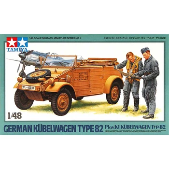 Tamiya 32501 Набор моделей военных автомобилей в масштабе 1/48 Немецкая модель Kubelwagen Type 82