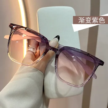 TR90 Градиентные солнцезащитные очки Сверхлегкие Большая оправа Усовершенствованные устойчивые к ультрафиолетовому излучению солнцезащитные очки Антиполяризационные очки для ПК