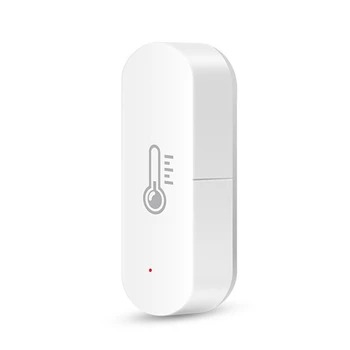 Tuya Wi-Fi Датчик температуры и влажности Счетчик умного дома Внутренний гигрометр Термометр Smart Life App Control