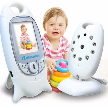VB601 Портативная беспроводная радионяня Голосовой домофон и просмотр видео Wi-Fi Камеры наблюдения Защита безопасности маленьких детей