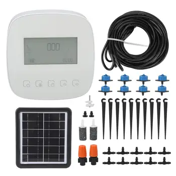 WiFi Солнечный контроллер воды для садовой теплицы - Автоматический таймер полива и программируемая система полива