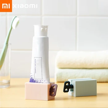 Xiaomi Соковыжималка для зубной пасты Многофункциональные пресс-инструменты Портативный дозатор зубной пасты Очищающее средство для лица Роликовые аксессуары для ванной комнаты