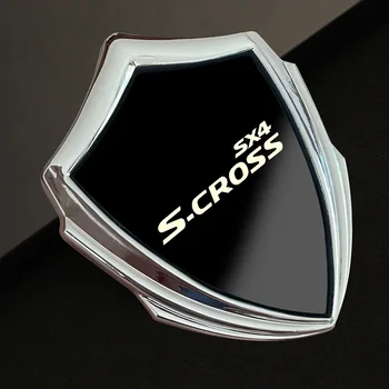 автоаксессуары 3D металлические аксессуары автомобильные наклейки для suzuki scross s-cross sx4 kizashi