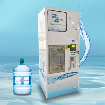 Автомат по продаже безналичной воды для диспенсера питьевой воды Торговый автомат со льдом и водой