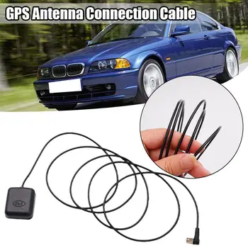  Автомобильная GPS-антенна SMA Разъем 1,7-метровый кабель GPS-приемник Авто Антенный адаптер для автомобильной навигации Камера ночного видения Плеер