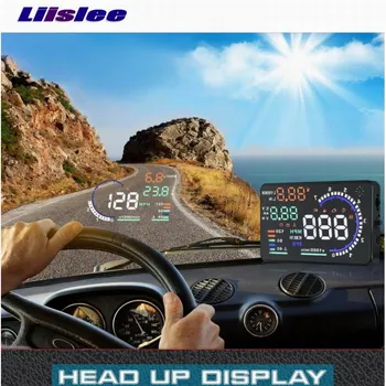 Автомобильный проекционный дисплей HUD для Volvo S60 / S80 / S90 2010-2019 2020 AUTU A8 HUD OBD Отражающий лобовое стекло Безопасное вождение Экран Проектор