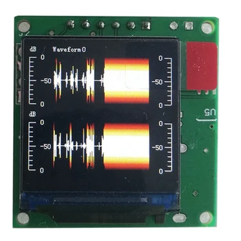 Анализатор отображения музыкального спектра 1,3-дюймовый ЖК-дисплей MP3 усилитель мощности Индикатор уровня звука Ритм Сбалансированный модуль VU METER