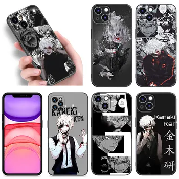 Аниме Tokyo Ghoul Horror Чехол для телефона для Apple iPhone 12 13 Mini 11 14 Pro XS Max 6S 6 7 8 Plus 5S X XR SE 2020 2022 Черная обложка