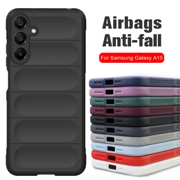 Безопасная для кожи мягкая обложка для Samsung Galaxy A05s A05s A05 A15 A25 Подушки безопасности Чехол для телефона с защитой от падения Гибкая полностью защитная оболочка